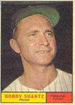 1961 Topps Baseball Cards      379     Bobby Shantz